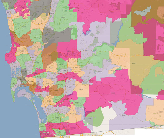 California Coverage Map
